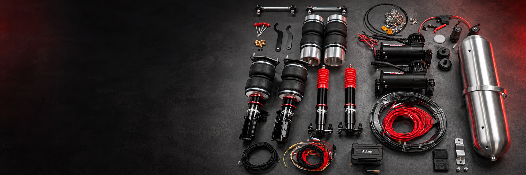 Complete Air Ride Suspension Kits with Management | Vicrez