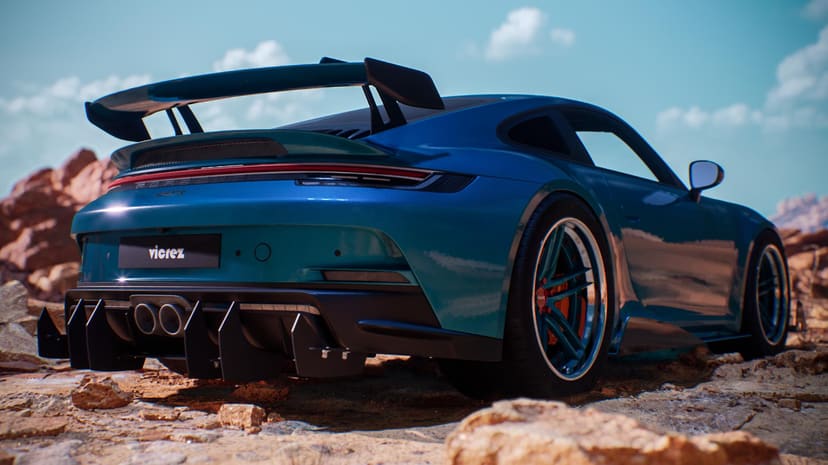 Vicrez Uruzo Style Aero Package vz102627| Porsche 911 GT3 2022-2024