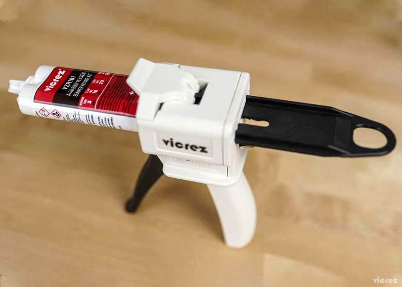 Vicrez vzt101 Dual Epoxy/ Caulking Cartridge Dispensing Gun 50 mL