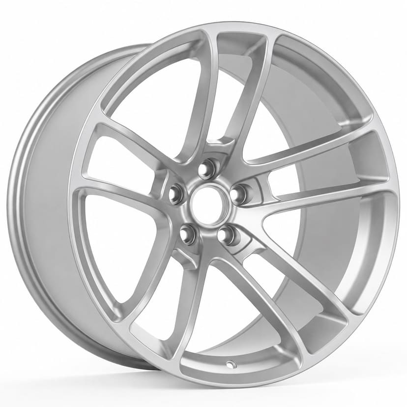 Hellcat Widebody Matte Silver Wheel 20x11 | Chrysler 300 2005-2024