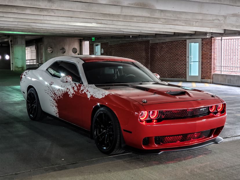 Vicrez Demon Wide Body Fender Flares vz101488 | Dodge Challenger 2008-2019