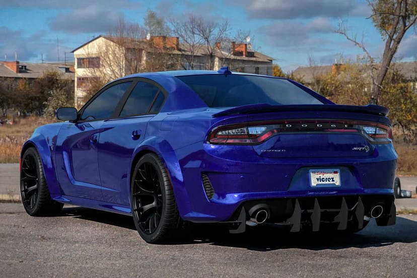 Vicrez 2020 Widebody Kit SRT Hellcat Style vz102199 | Dodge Charger 2015-2022