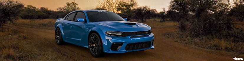 Vicrez V3R Style Rear Diffuser vz102166 | Dodge Charger Widebody 2020-2021