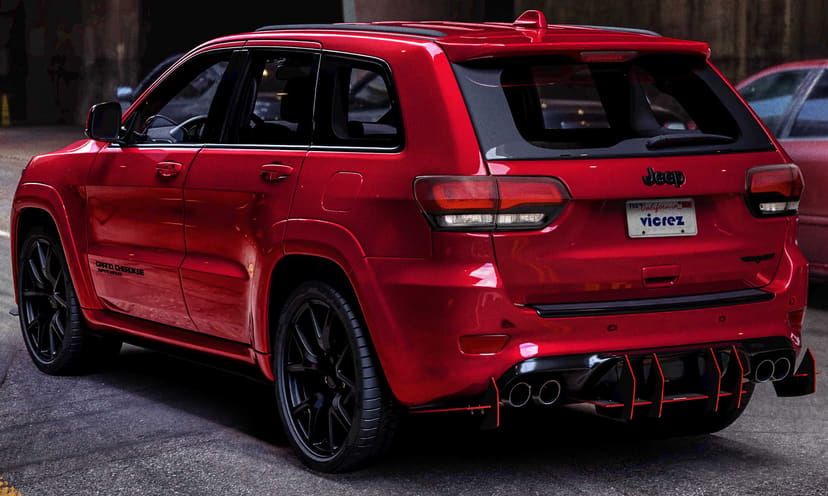 Vicrez Aero Body Kit Package vz102391| Jeep Grand Cherokee Trackhawk/SRT/SRT8 2017-2021