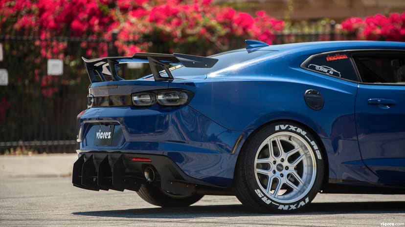 Vicrez Centa VR2 Rear Diffuser vz102138 | Chevrolet Camaro 2016-2020