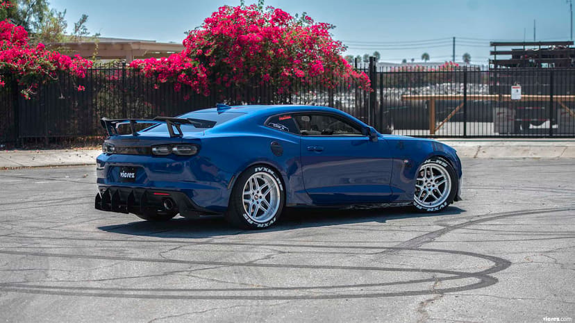 Vicrez Centa VR2 Rear Diffuser vz102138 | Chevrolet Camaro 2016-2020
