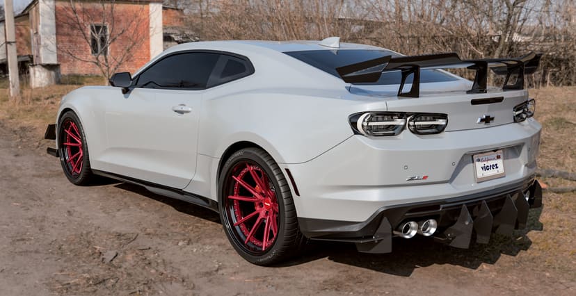 Vicrez Centa VR2 Rear Diffuser vz102138 | Chevrolet Camaro 2016-2020