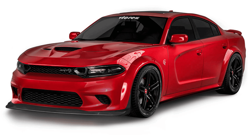 Vicrez Dodge Charger 2015-2019 VZ3 Style Front Bumper Splitter vz100691