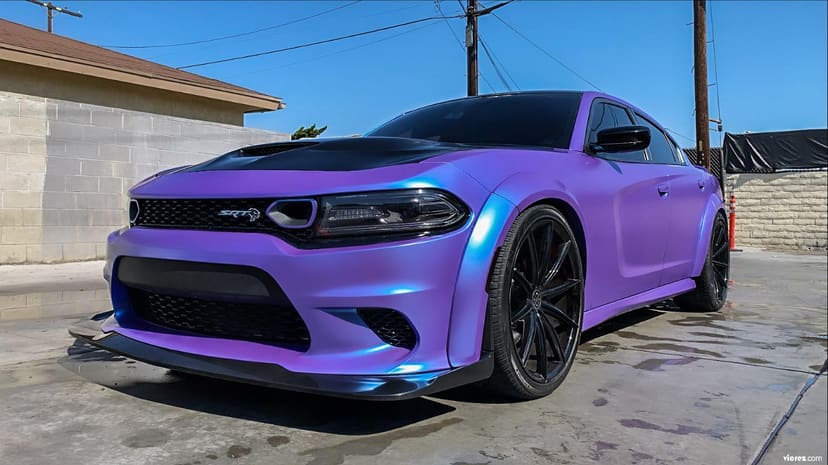 Vicrez Dodge Charger 2015-2019 VZ3 Style Front Bumper Splitter vz100691