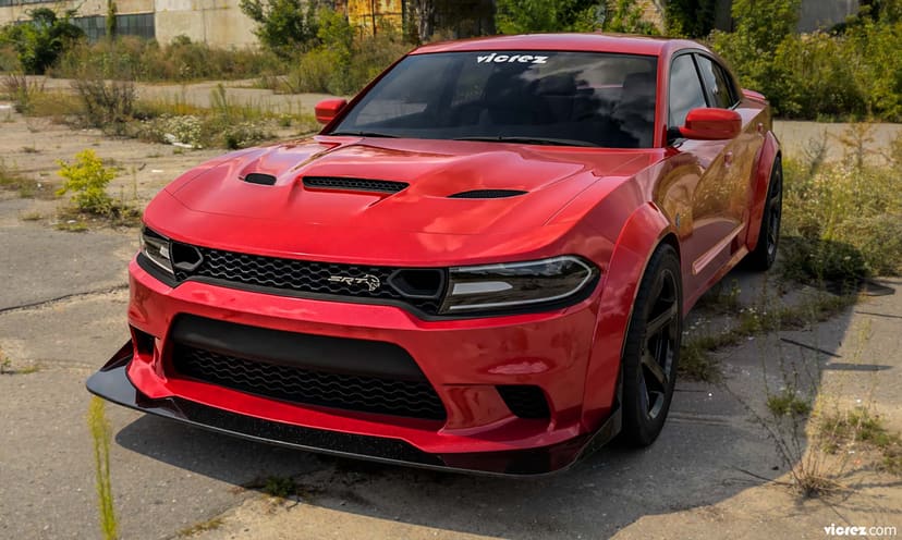 Vicrez Demon Wide Body Fender Flares Kit vz102120 | Dodge Charger 2015-2020