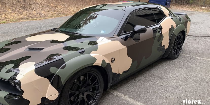 Customer Photo: Vicrez Demon Wide Body Fender Flares vz101488 | Dodge Challenger 2008-2019