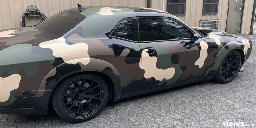 Customer Photo: Vicrez Demon Wide Body Fender Flares vz101488 | Dodge Challenger 2008-2019