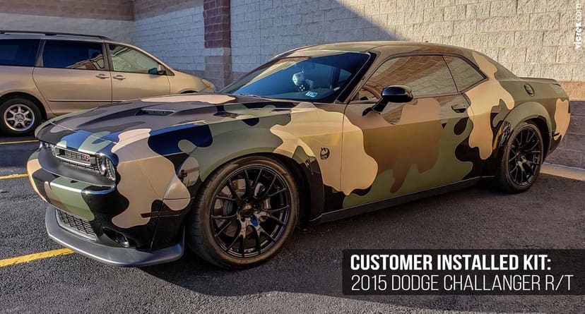 Vicrez Dodge Charger 2015-2019 VZ3 Style Front Bumper Splitter vz100691