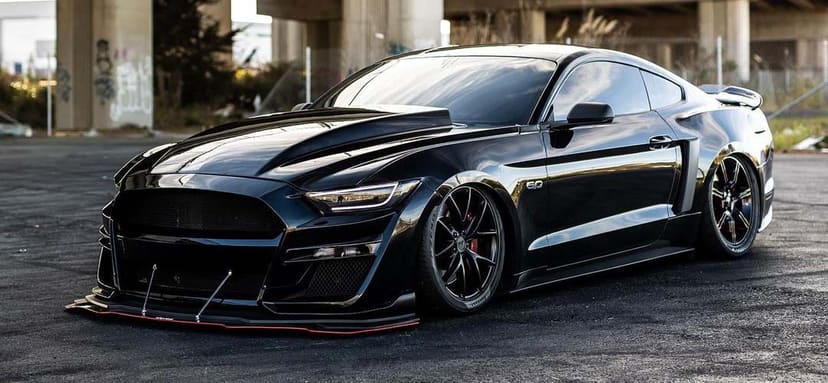 Vicrez GT500 Style Front Bumper Cover vz101816 | Ford Mustang 2015-2022
