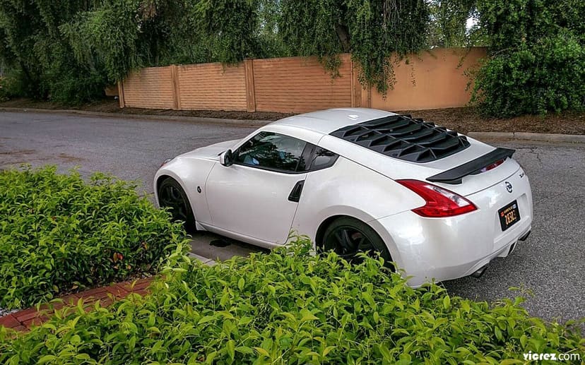 Vicrez LV Style Rear Window Louvers vz101679 | Nissan 370z 2009-2019