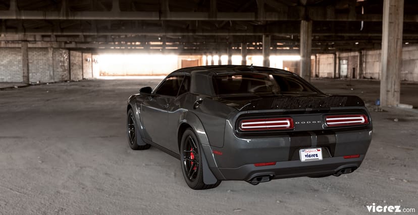 Vicrez V3R Wicker Bill Add-On vz101498 | Dodge Challenger SRT/ Hellcat 2015-2019







