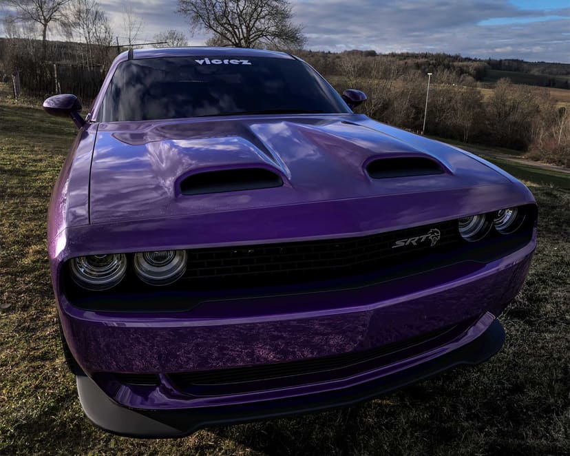 Vicrez Redeye Style Hood W/ Air Vent Scoop vz102320 | Dodge Challenger 2008-2023