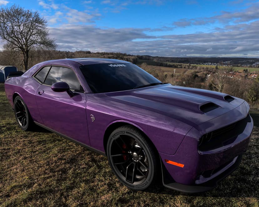 Vicrez Redeye Style Hood W/ Air Vent Scoop vz102320 | Dodge Challenger 2008-2023