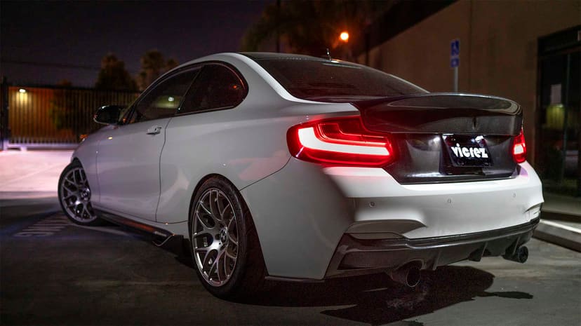 Vicrez V3R Carbon Fiber Trunk vz101410 | BMW 2 Series F22/ M2 F87 2014-2020