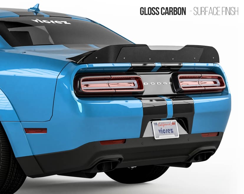 Vicrez Dodge Charger 2015-2019 VZ3 Style Front Bumper Splitter vz100691