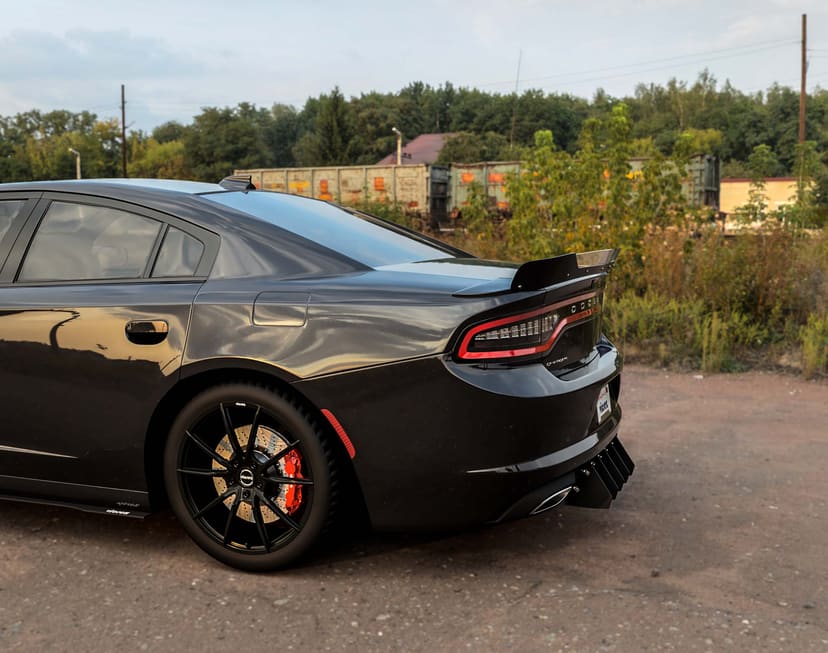 Vicrez Veneno Style Rear Diffuser Add-on vz101829 | Dodge Charger 2015-2023