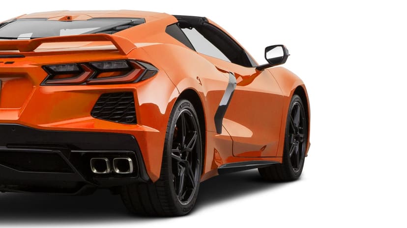 Vicrez Z51 Style Side Skirts vz102469 | Chevrolet Corvette C8 2020-2026