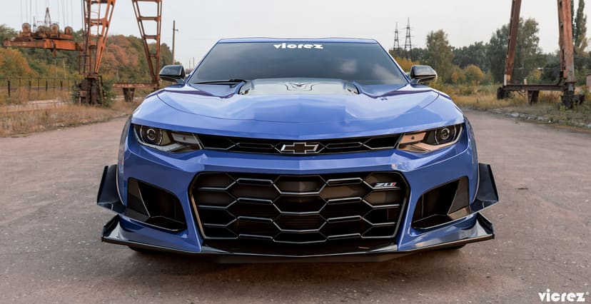 Vicrez Zl1 1LE Style Front Bumper Cover vz101813 | Chevrolet Camaro 2016-2018