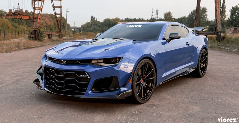 Vicrez Zl1 1LE Style Front Bumper Cover vz101813 | Chevrolet Camaro 2016-2018