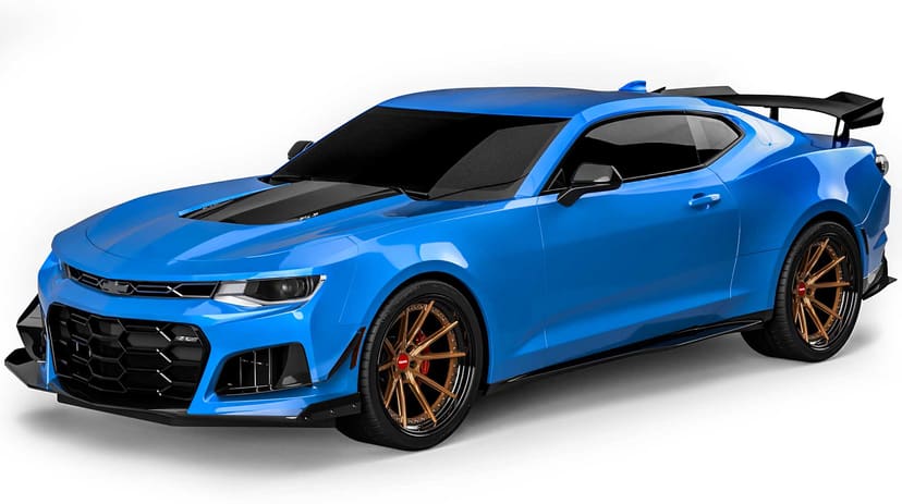 Vicrez Zl1 1LE Style Front Bumper Cover vz101813 | Chevrolet Camaro 2016-2018