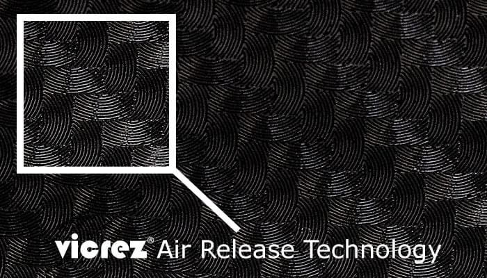 Vicrez Vinyl Air Release Technology