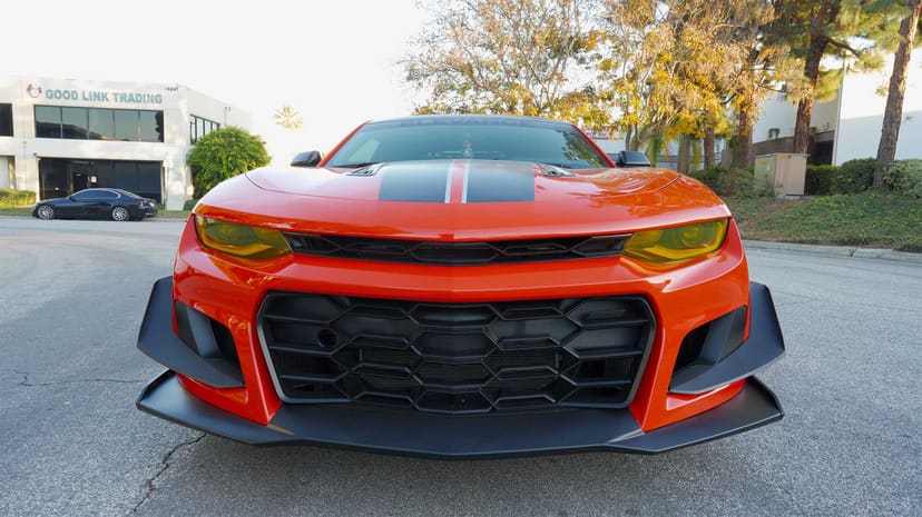 Vicrez Zl1 1LE Style Front Bumper Cover vz101813 | Chevrolet Camaro 2016-2024