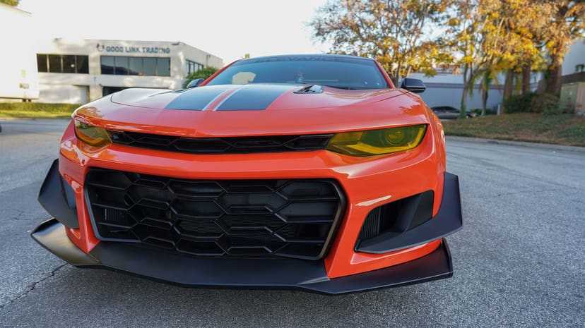 Vicrez Zl1 1LE Style Front Bumper Cover vz101813 | Chevrolet Camaro 2016-2024