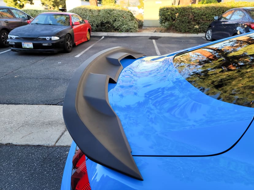 Customer Photo: Vicrez GT500 Style Rear Wing Trunk Spoiler vz101814 | Ford Mustang 2015-2023