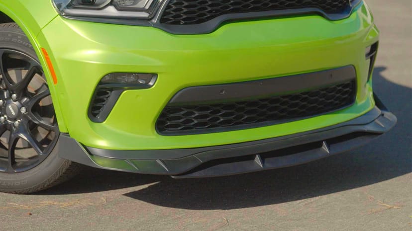 Vicrez V3R Style Front Lip vz102522 | Dodge Durango Hellcat 2014-2025