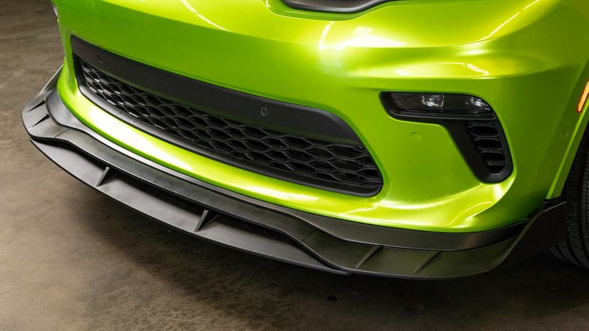 Vicrez V3R Style Front Lip vz102522 | Dodge Durango Hellcat 2014-2025