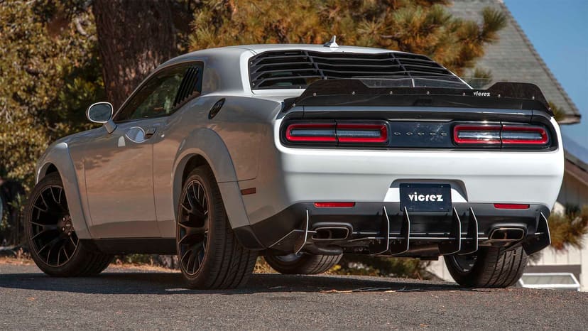 Vicrez Demon Wide Body Fender Flares vz101488 | Dodge Challenger 2008-2021