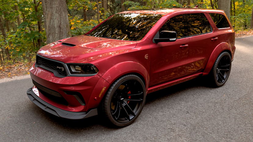 Hellcat Widebody Matte Black Wheel (20