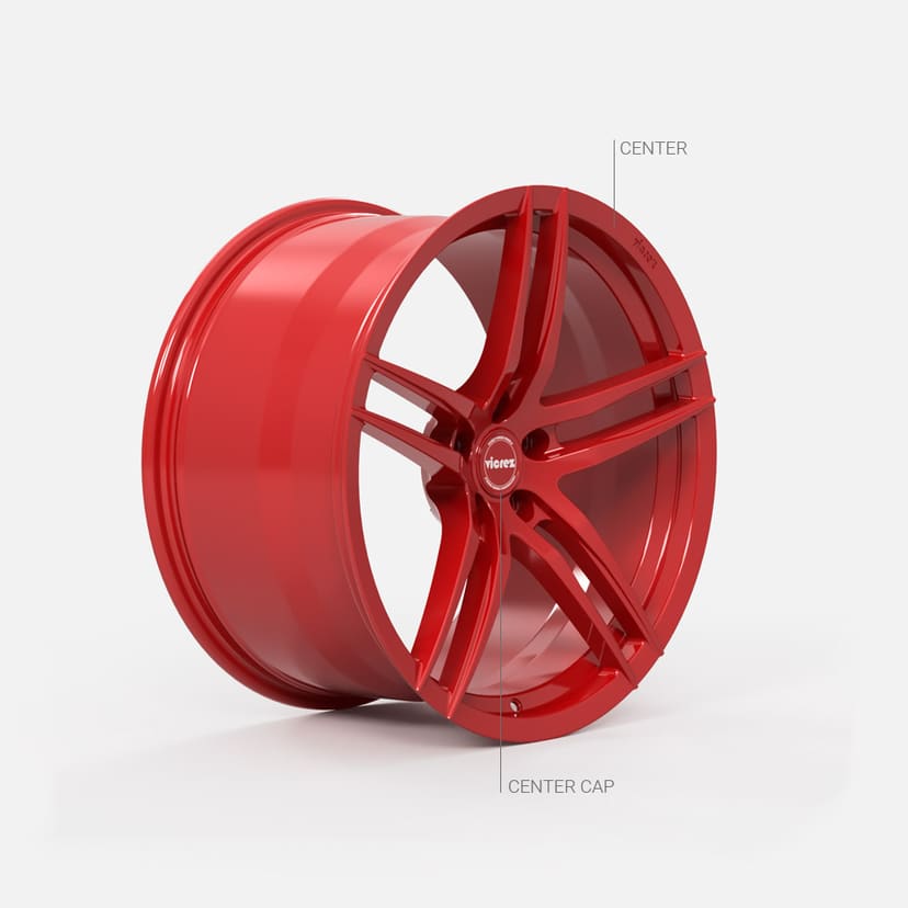 Vicrez Forged Wheel Structure