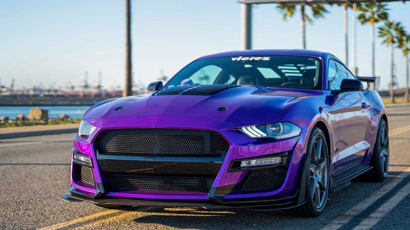 Vicrez GT500 Style Front Bumper Cover vz101815 | Ford Mustang 2018-2023