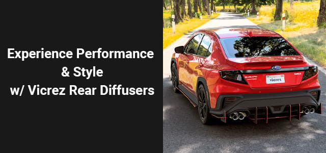 Vicrez Rear Diffusers