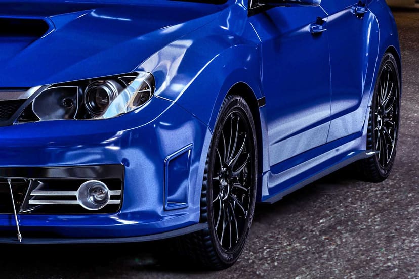 Vicrez LV Style Front Bumper Splitter vz100938 | Subaru WRX/STI 2015-2021