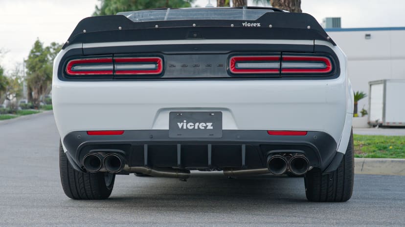 Vicrez Dodge Challenger SRT Hellcat 2015-2018 VZ Style Side Skirt Splitter vz100662