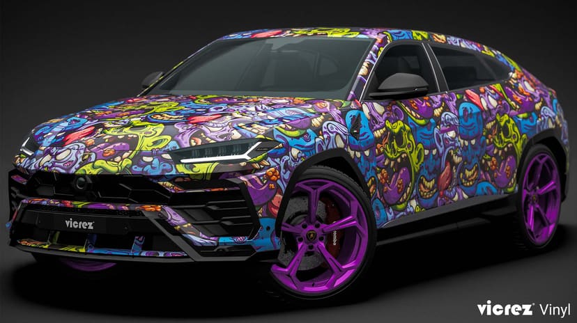 Vicrez Vinyl Car Wrap Film vzv10907 Military Army Camo