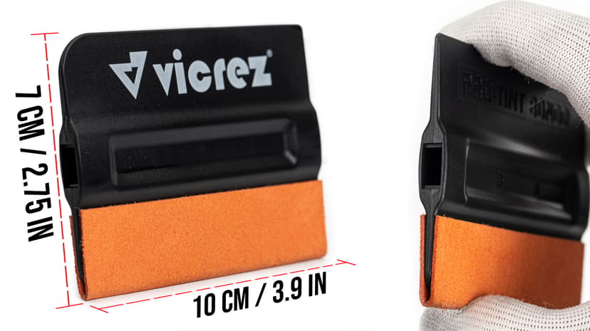 Vicrez 6 inch Low Vibration Palm Air Sander vzt146