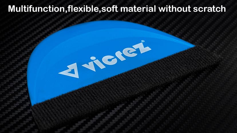 Vicrez 6 inch Low Vibration Palm Air Sander vzt146