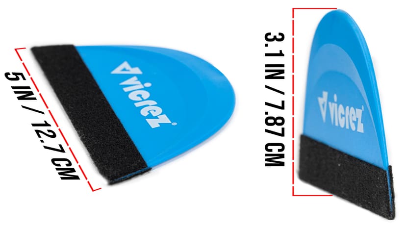 Vicrez 6 inch Low Vibration Palm Air Sander vzt146