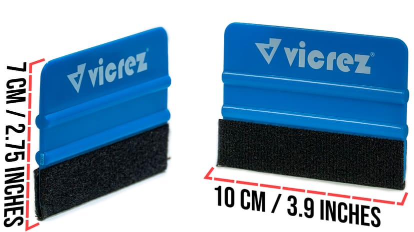 Vicrez 6 inch Low Vibration Palm Air Sander vzt146