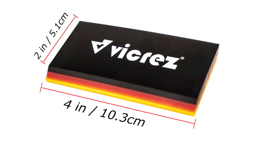 Vicrez 6 inch Low Vibration Palm Air Sander vzt146