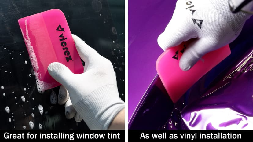 Vicrez 6 inch Low Vibration Palm Air Sander vzt146