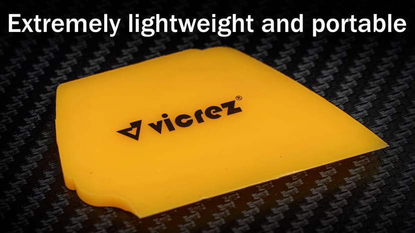 Vicrez 6 inch Low Vibration Palm Air Sander vzt146